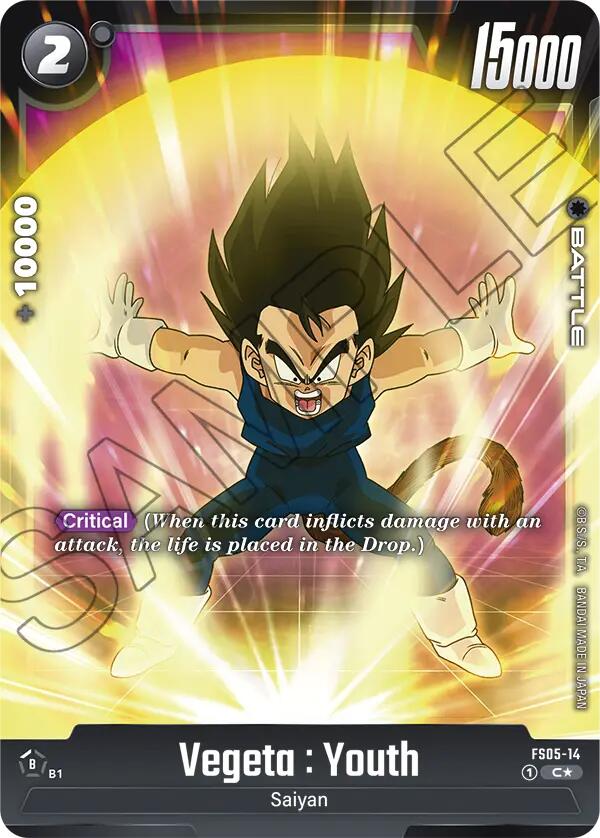 Vegeta : Youth (Bonus Pack Alternate Art) [Starter Deck: Bardock] Supply