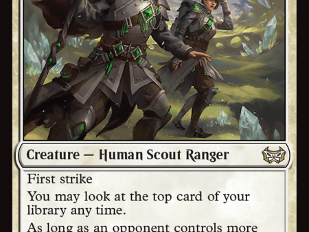 Verge Rangers [Duskmourn: House of Horror Commander] For Cheap