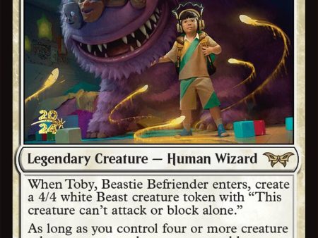 Toby, Beastie Befriender [Duskmourn: House of Horror Prerelease Promos] Discount