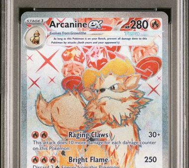 Arcanine ex 224 198 Scarlet & Violet: Base Set PSA 10 74150785 Online Hot Sale