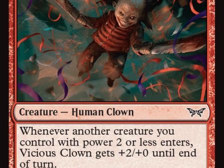 Vicious Clown [Duskmourn: House of Horror] For Cheap