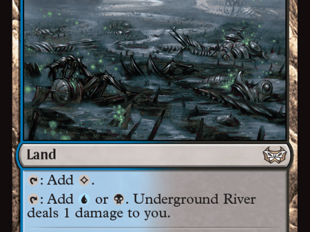 Underground River [Duskmourn: House of Horror Commander] For Cheap