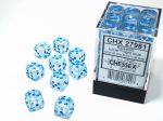 Chessex Borealis Icicle Light Blue 12mm (36 d6 Dice) Cheap