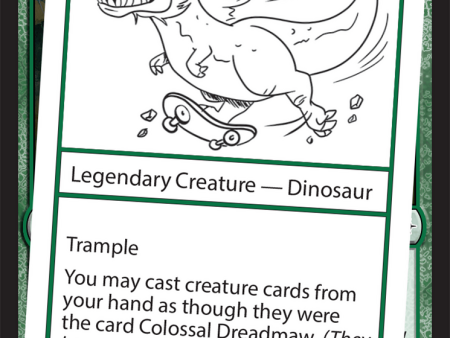 The Colossal Dreadmaw [Mystery Booster 2 Playtest Cards] Cheap