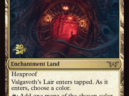 Valgavoth s Lair [Duskmourn: House of Horror Prerelease Promos] on Sale