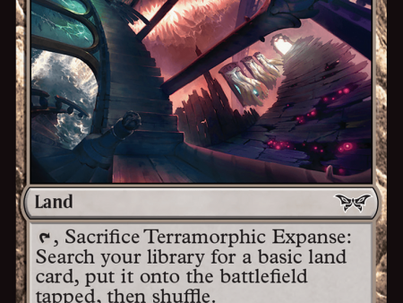 Terramorphic Expanse [Duskmourn: House of Horror] Hot on Sale