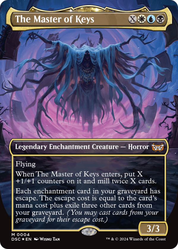 The Master of Keys (Borderless) [Duskmourn: House of Horror Commander] Supply