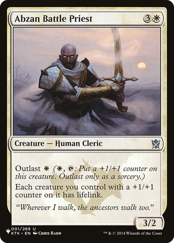 Abzan Battle Priest [The List] Fashion