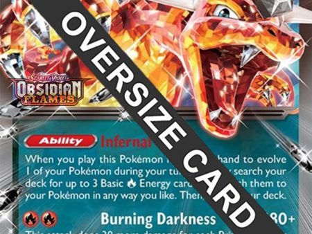 Charizard ex (125 197 - Jumbo Card) [Scarlet & Violet: Obsidian Flames] Online Hot Sale