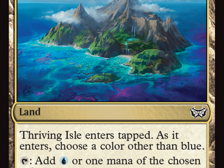 Thriving Isle [Duskmourn: House of Horror Commander] For Cheap