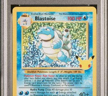 Blastoise 2 102 Celebrations Classic Collection PSA 9 72818035 Supply