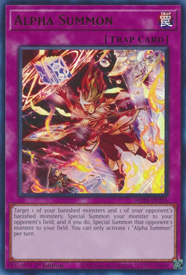 Alpha Summon [MP24-EN256] Ultra Rare Cheap