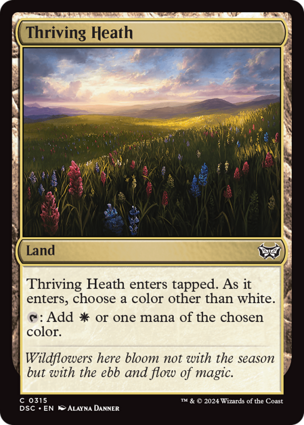 Thriving Heath [Duskmourn: House of Horror Commander] For Discount