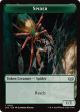 Treefolk    Spider Double-Sided Token [Duskmourn: House of Horror Commander Tokens] For Cheap