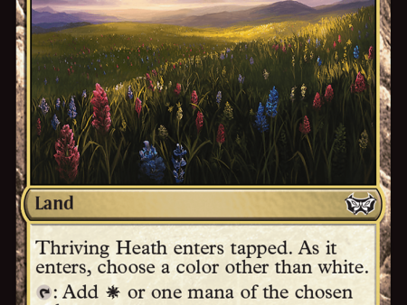 Thriving Heath [Duskmourn: House of Horror Commander] For Discount