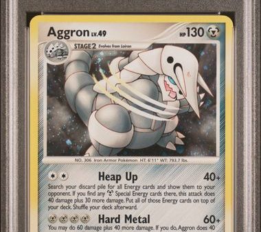 Aggron 1 123 Mysterious Treasures PSA 8 84541557 For Discount