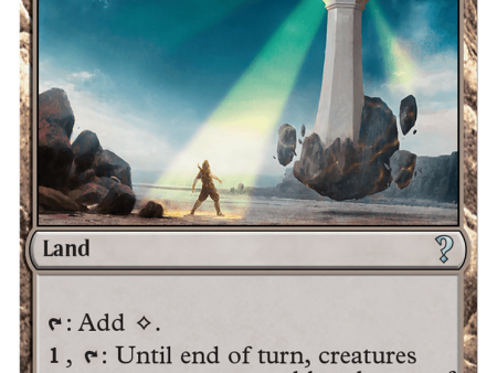 Arcane Lighthouse (White Border) [Mystery Booster 2] Fashion