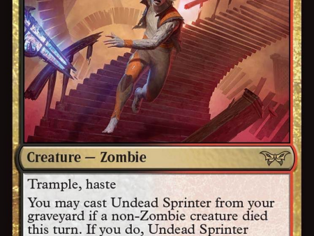 Undead Sprinter [Duskmourn: House of Horror] Discount