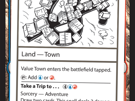 Value Town (adventurer) [Mystery Booster 2 Playtest Cards] For Sale