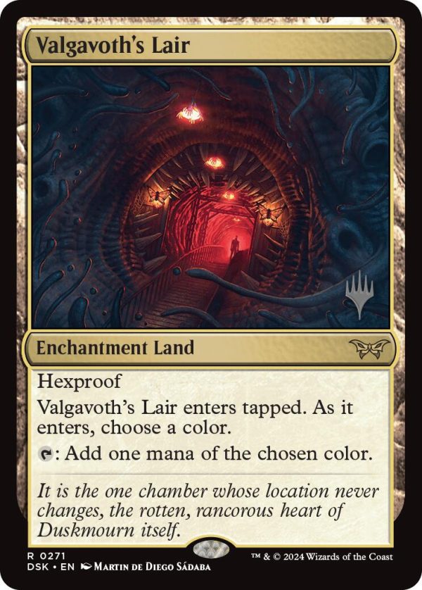 Valgavoth s Lair [Duskmourn: House of Horror Promos] on Sale