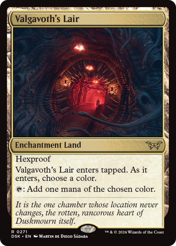 Valgavoth s Lair [Duskmourn: House of Horror] For Discount